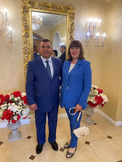 Лениногорскидан Гыйльметдиновлар гаиләсе Татарстан Рәисендә кунакта булды