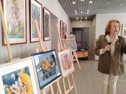 Лениногорск Балалар сәнгать мәктәбендә «Көзге симфония» күргәзмәсе ачылды