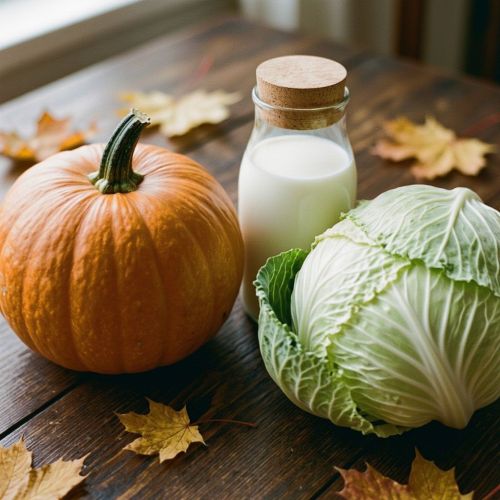 Сөт, кәбестә һәм кабак: октябрьдә иммунитет өчен нинди ризыклар файдалы?