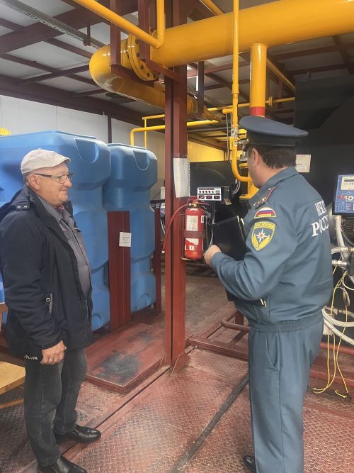 Лениногорск янгын сүндерүчеләре ягу сезонын янгыннарсыз үткәрү  турында сөйләделәр