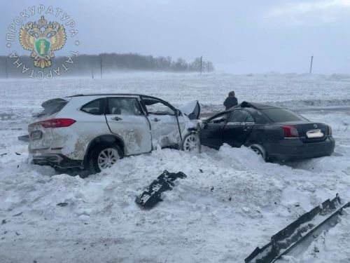 Лениногорск районында  юл-транспорт һәлакәтендә 15 яшьлек яшүсмер зыян күргән