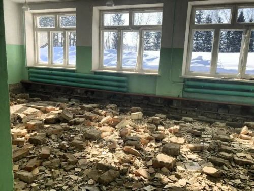 Ивановка авылы мәктәбендә капиталь ремонт бара