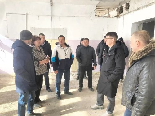 Ивановка авылы мәктәбендә капиталь ремонт бара