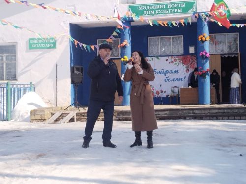 Урдалы авылында узган Нәүрүз бәйрәмендә җырчылар Люция Мусина һәм Рөстәм Закиров катнашты (+бәйрәмнән фотолар)