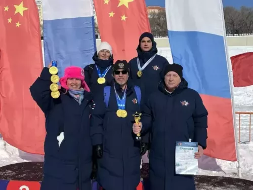 Лениногорск моржлары кышкы спорт төрләренең Россия-Кытай фестивалендә 10 медаль яулады