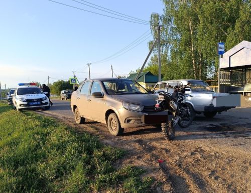 Түбән Чыршылы авылында  яшь мотоциклчы катнашында юл-транспорт һәлакәте килеп чыккан