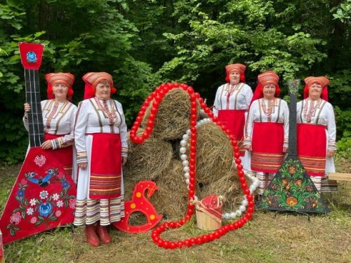 «Балтай» бәйрәмендә Лениногорскиның Туган якны өйрәнү музее үзенчәлекле фотозона ясады