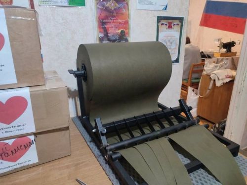 Лениногорск волонтерлары 700 маскировка челтәре әзерләгән һәм СВО өчен плащ тегүне җайга салдылар