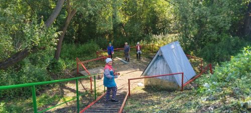 Урдалы авылында «Чиста чишмә» акциясе барышында чишмәне ямьләндерделәр