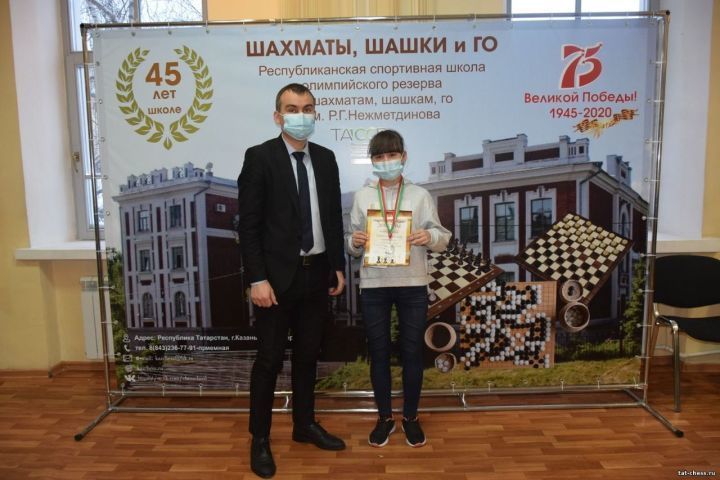 Лениногорскиның яшь шахматчысы республика буенча  2нче урынга чыкты