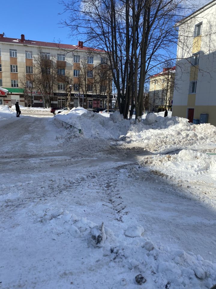 Лениногорск урамнарын кардан чистарталар