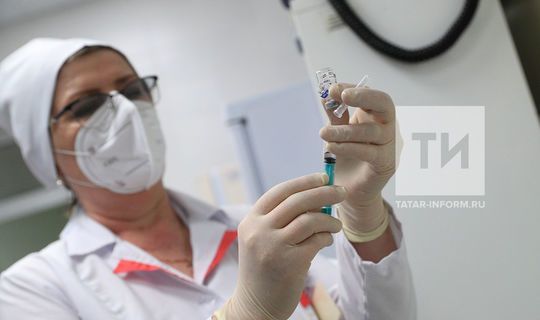 Лениногорскида вакцина профилактикасы буенча кайнар линия эшли