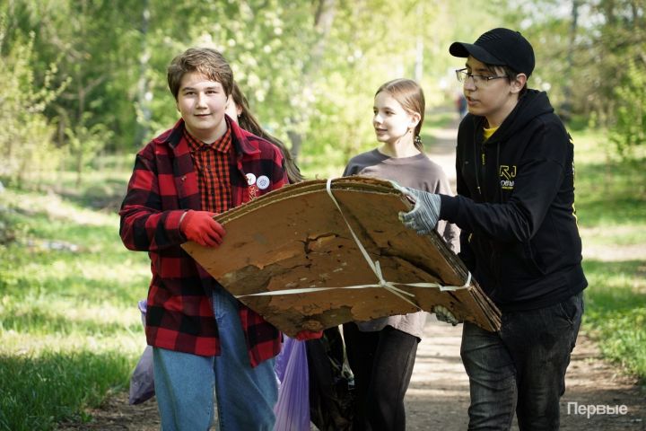 Лениногорскиның урман-парк зонасы территориясендә «Эко движ” экологик өмә узды