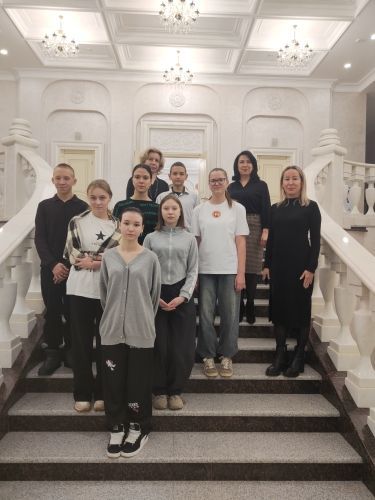 Лениногорск шәһәренең ЗАГС бүлегенә кунакка Балалар йортыннан килделәр