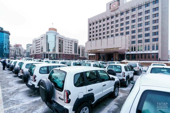 Районыбызның ике авыл җирлеге яңа машиналы булды