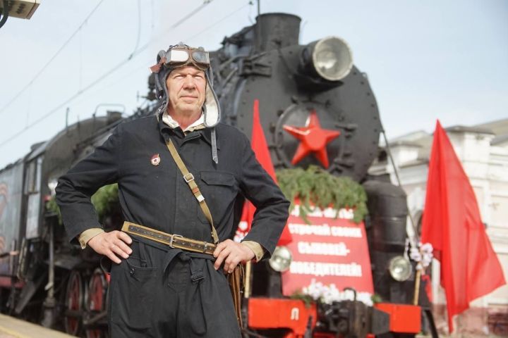 Лениногорскига “Җиңү паровозы” килә