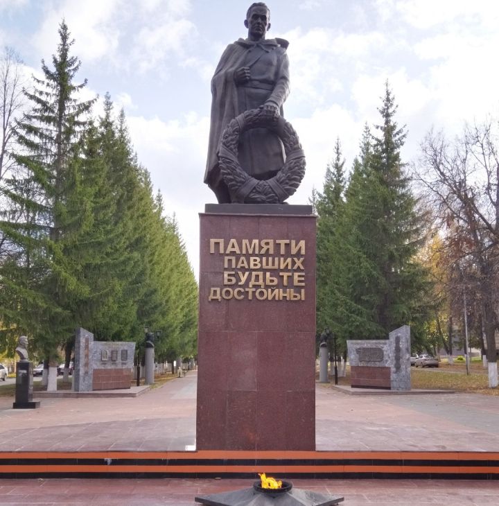 Лениногорск районында Җиңүнең 80 еллыгы уңаеннан һәйкәл һәм стелалар төзекләндереләчәк