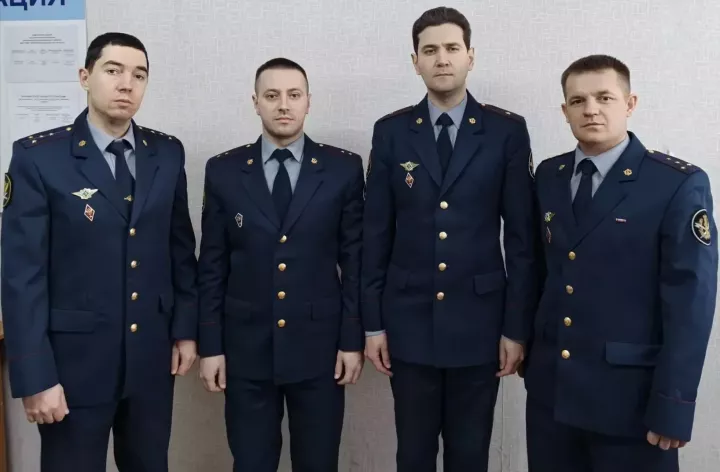 Лениногорск җинаять-башкарма инспекциясе хезмәткәрләре -  кеше язмышы сагында